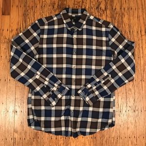 J. Crew Plaid Oxford Shirt